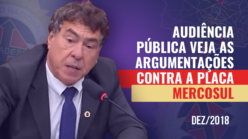 Audiência Pública | Veja as argumentações contra a Placa Mercosul